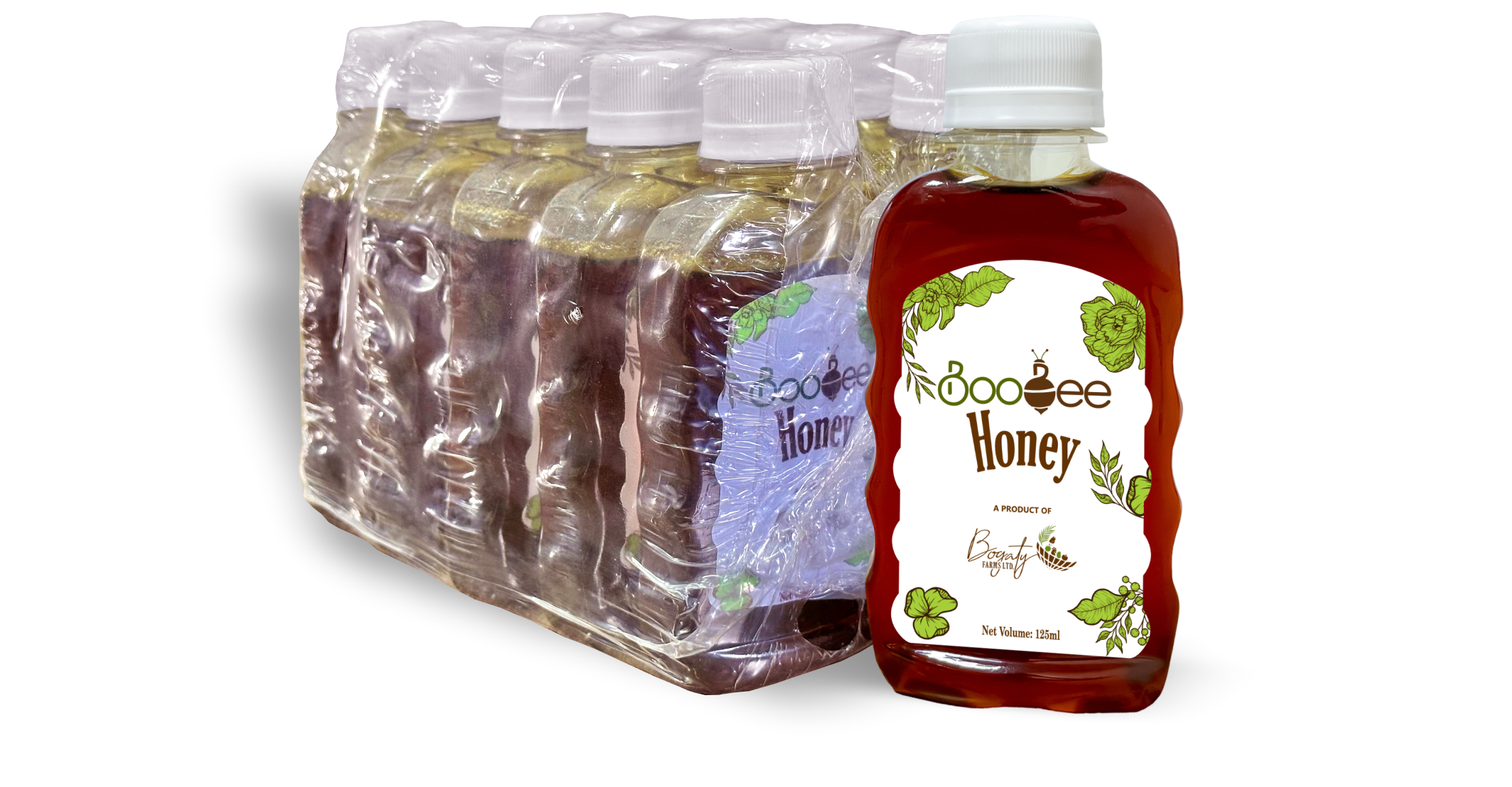 BooBee Honey 125ml Shrink-Wrapped Bundle (Pack of 10)