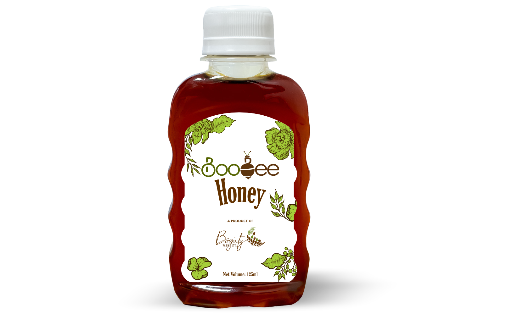 BooBee Honey 125ml Compact Bottle
