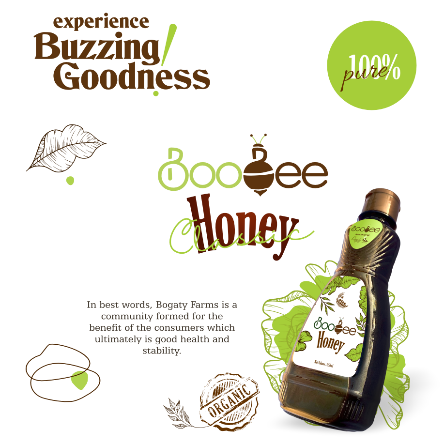 BooBee Honey Classic 100% Pure Organic